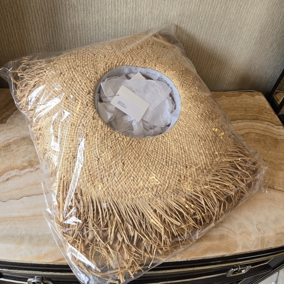 Gigi Burris Ete Straw Hat in Natural MSRP $398 - Picture 11 of 15